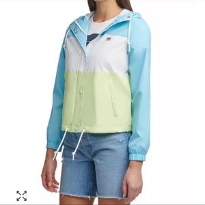 Levi’s colorblock retro windbreaker